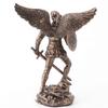 Veronese Design Archangel Michael Painted Bronze Finish Religious Figurine 4.2" St.