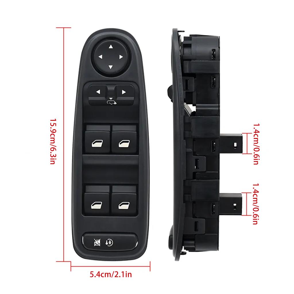 Pentru 6554YH 6554.YC 96639382ZD Geam electric pentru mașină Ușă Geam Geam Blocare electrică a oglinzii Comutator de comandă Buton de apăsare Consolă