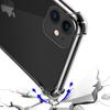 Applicable To vivoX70Pro + Transparent Mobile Phone Case, Four-corner Airbag Anti-drop S10 Soft Silicone iQOO8 Protective Case X80