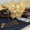 [Donnaly] Kanzashi Hairpin, Asian Style, Set of 2, Women's (ButterflyDouble Pin)