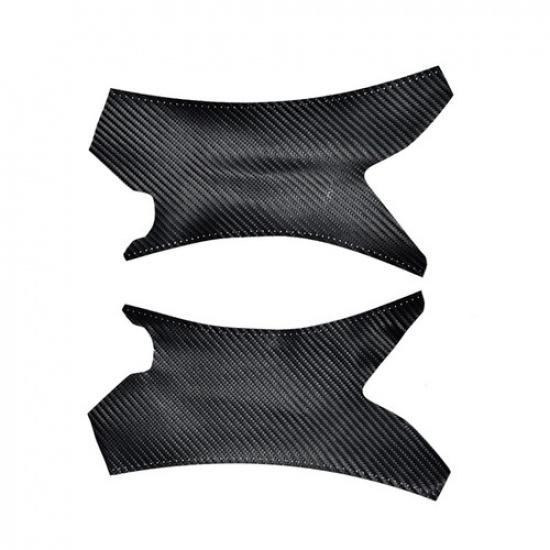 Left/Right Inner Door Handle Cover Trim Sewing For BMW 3 Series E90 E92 Leather