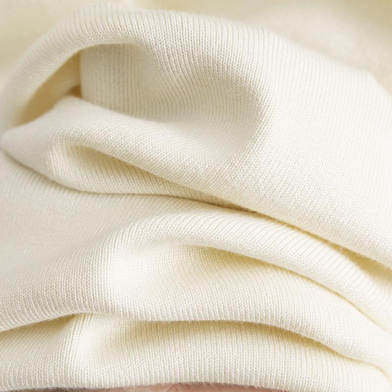 Fall Winter Lazy Wind Loose High Collar Pullover Sweater Suit Women's Stripe Long Sleeve Knit Wide Leg Pants Two Piece Set