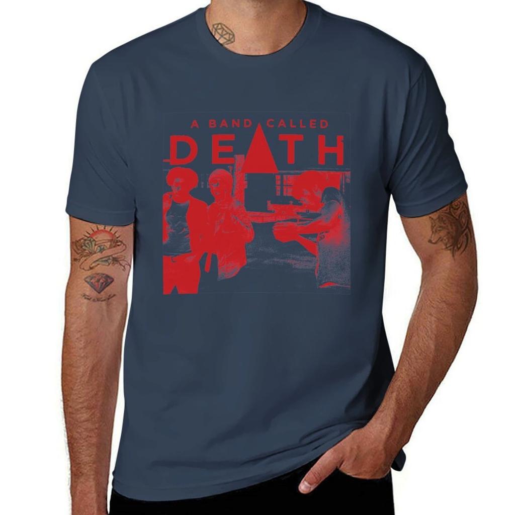 A Band Called Death TShirt Plus Size Gym Sports TShirt