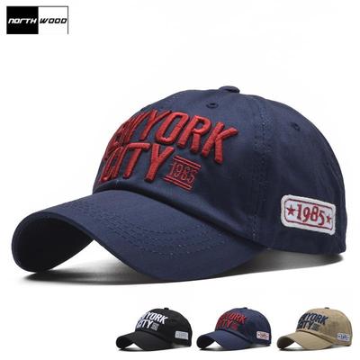 100 % Baumwolle New York City Baseball Cap Snapback Hut Männer Frauen Hip Hop Papa Hut