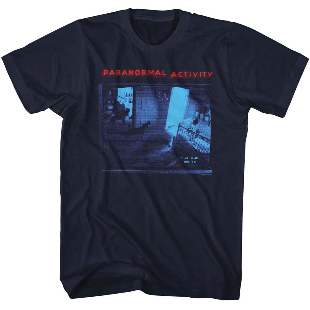 Paranormal Activity Movie Still Baby In Crib 1:41 AM Men s T Shirt 2XL