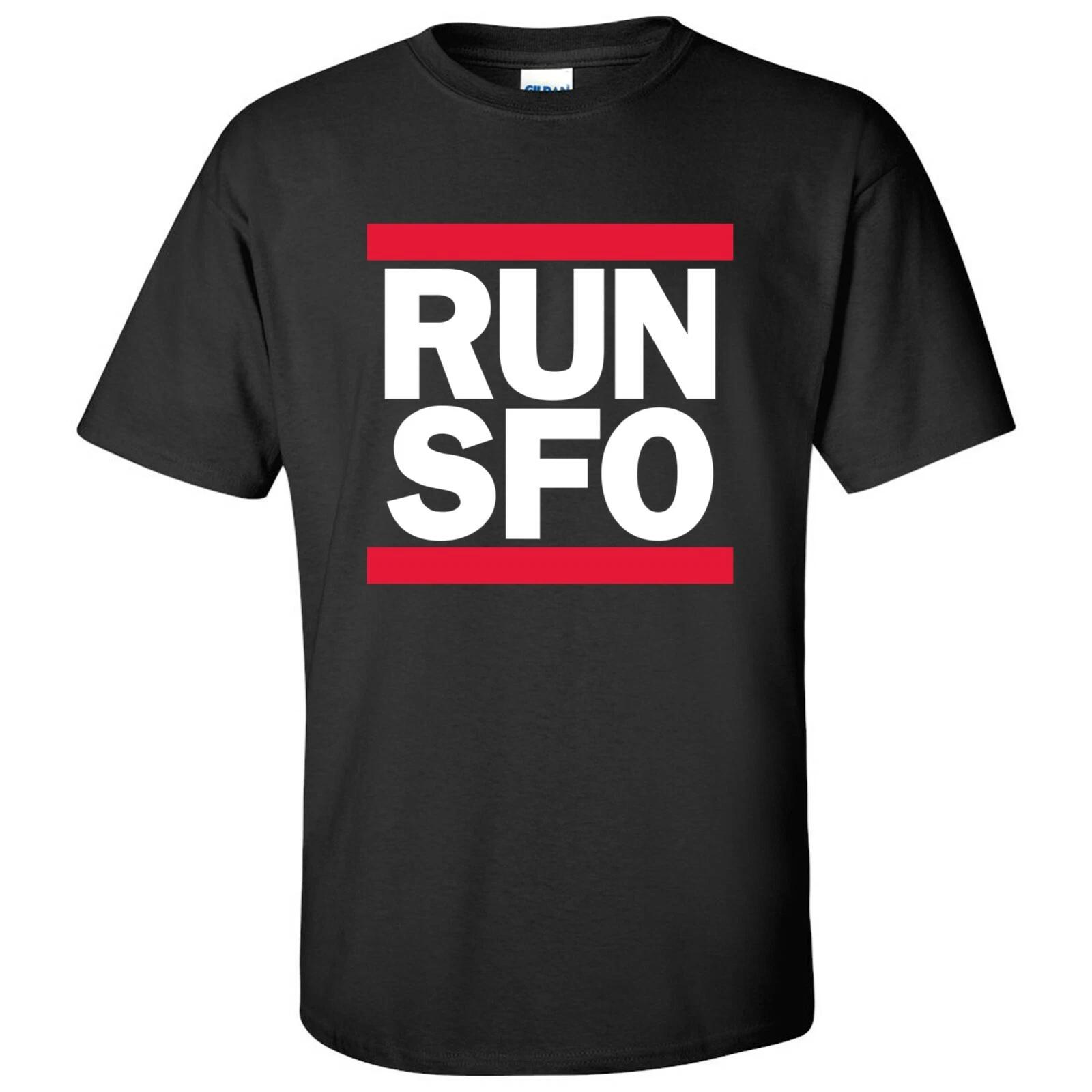 Run SFO - Гордость родного города, Часто летающий пассажир, Самолет, Пилот Футболка M