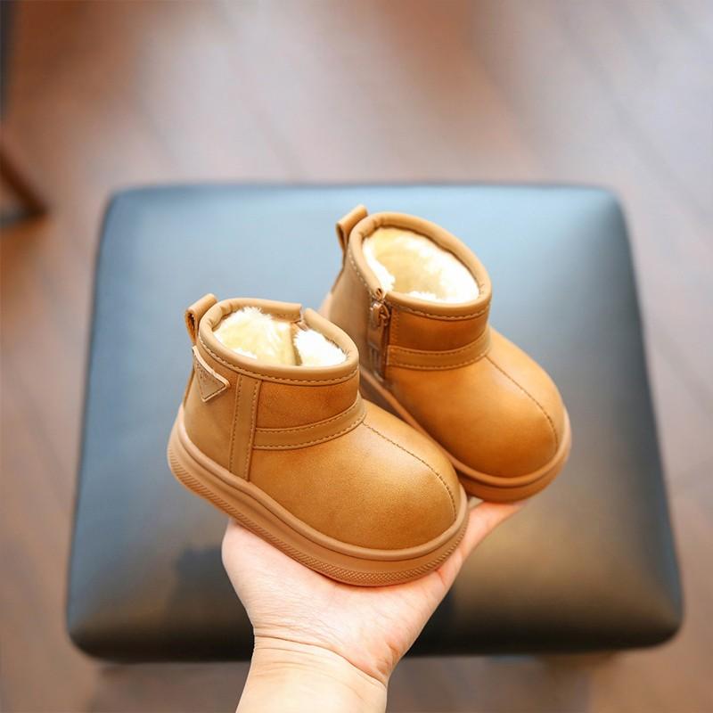 Baby Kleinkind Winter Fleece Gefütterte Schneestiefel Für Jungen Mädchen 1 3 Jahre Alt