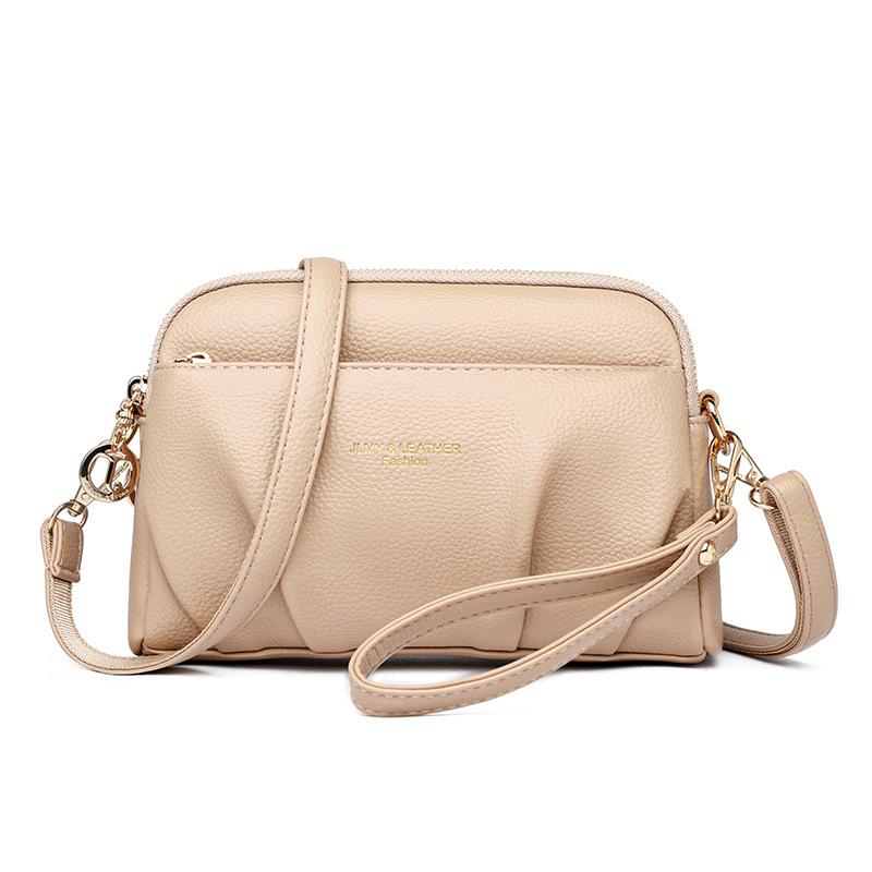Small Square-shaped, Niche-designed Mobile Phone Bag for Commuting, Cross-body Bag