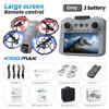 K100max GT3 Drone: Mini Dual-Camera Quadcopter with Optical Flow & Full Protection for Aerial Photography.