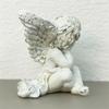 Vivienne Angel Ornament x 17 x 20cm Interior Beauty Nail Salon 54610AL (Vivienne Westwood) [Antique-style 20.5 (Height) White] Figurine, Angel, Decor,