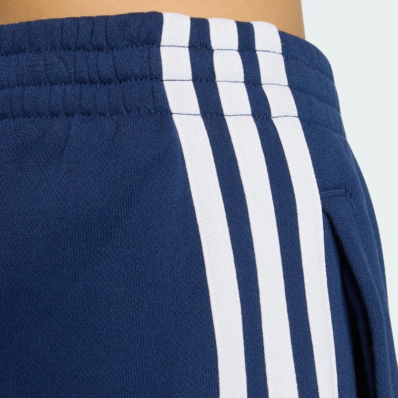 Adidas Originals Adicolor Series Striped Elastic Comfortable Fleece Casual Shorts Women shorts KG3696