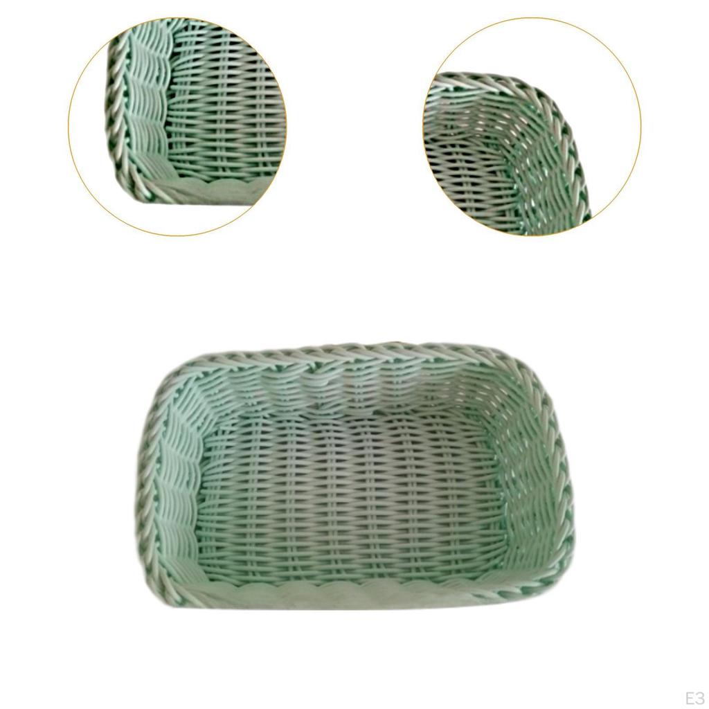 Hand -woven Shelf Baskets Organize Important Sundies Storage Basket