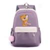 Zaino in Tela Stampata Orsetto 26 Lettere dell'Alfabeto Inglese Cartella Scolastica Zaino Kawaii per Ragazza Zaino per Libri Borsa Scolastica Studente Regalo Teen