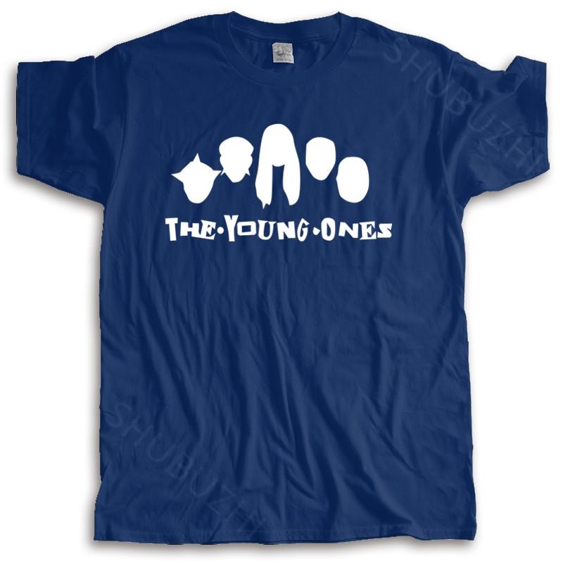 summer tshirt Unisex brand teeshirt Young Ones Tshirt  Tribute To Rik Mayall Unisexs British Cult TV cotton tshirt for boys S