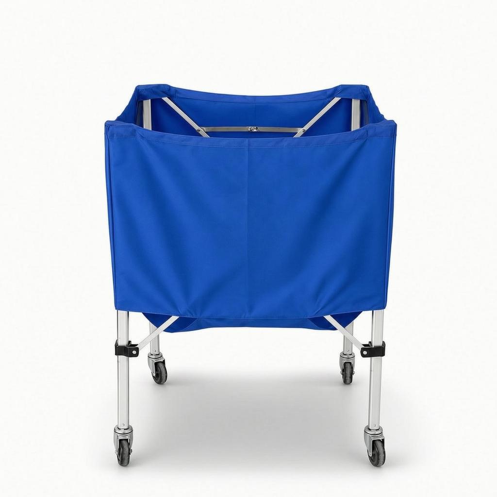 Tennis Ball Cart Reinforced Training Sphere Carrier with Wheels