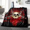Customiz Name Personality Slayer logo Blanket Soft &Warm Sofa Office Bed Travel Lunch Break Blanket, Gift Suitable All Seasons