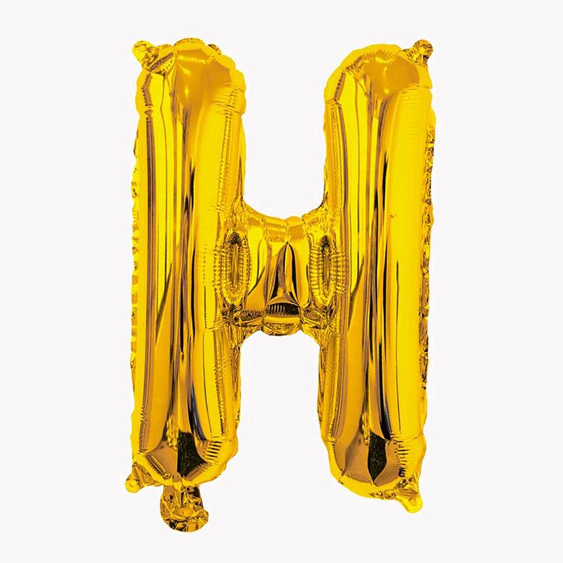32-Inch Gold English Alphabet Aluminum Film Balloon Birthday Party Decoration Balloon Wedding Decoration In The Letter Helium Floating
