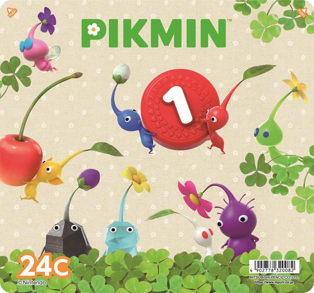 

Mitsubishi Pencil Pikmin Colored 24 K88024CPKS6 Pencils, Colors,