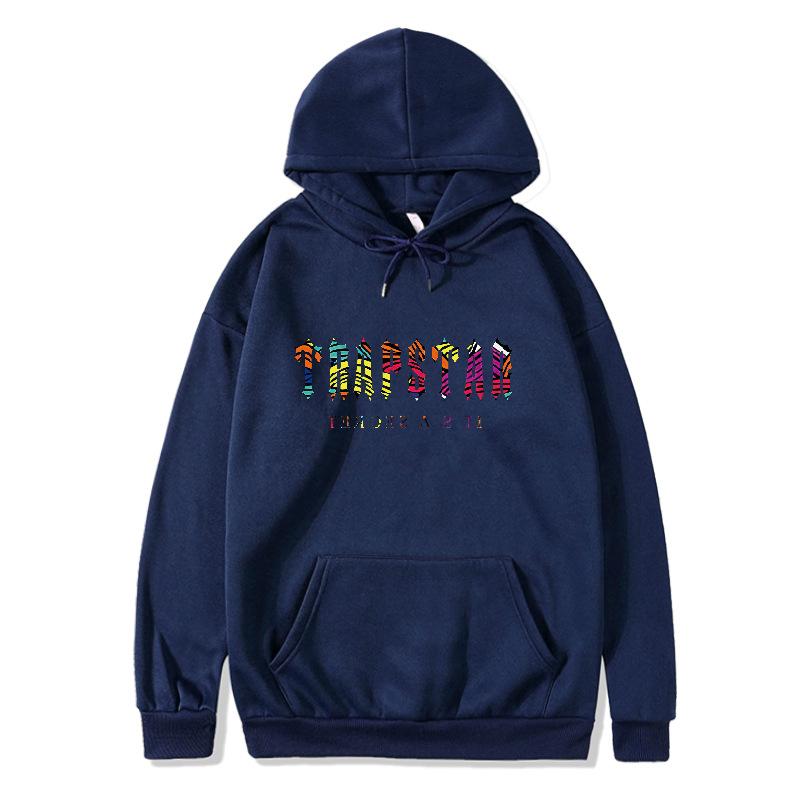 Sweater trendy brand printed hoodie autumn and winter sweater top
