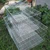 Large Multi-Purpose Animal Cage: Rabbit, Pigeon, Chicken, Goose - Wire Mesh Panel, Easy Assembly, Transport Ready, Mother-Child Design.
