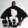 2026 Summer Dragon Ball Compilations Retro Highquality Cotton Mens Tshirts Son Goku Unisex Childrens Casual Short Sleeves