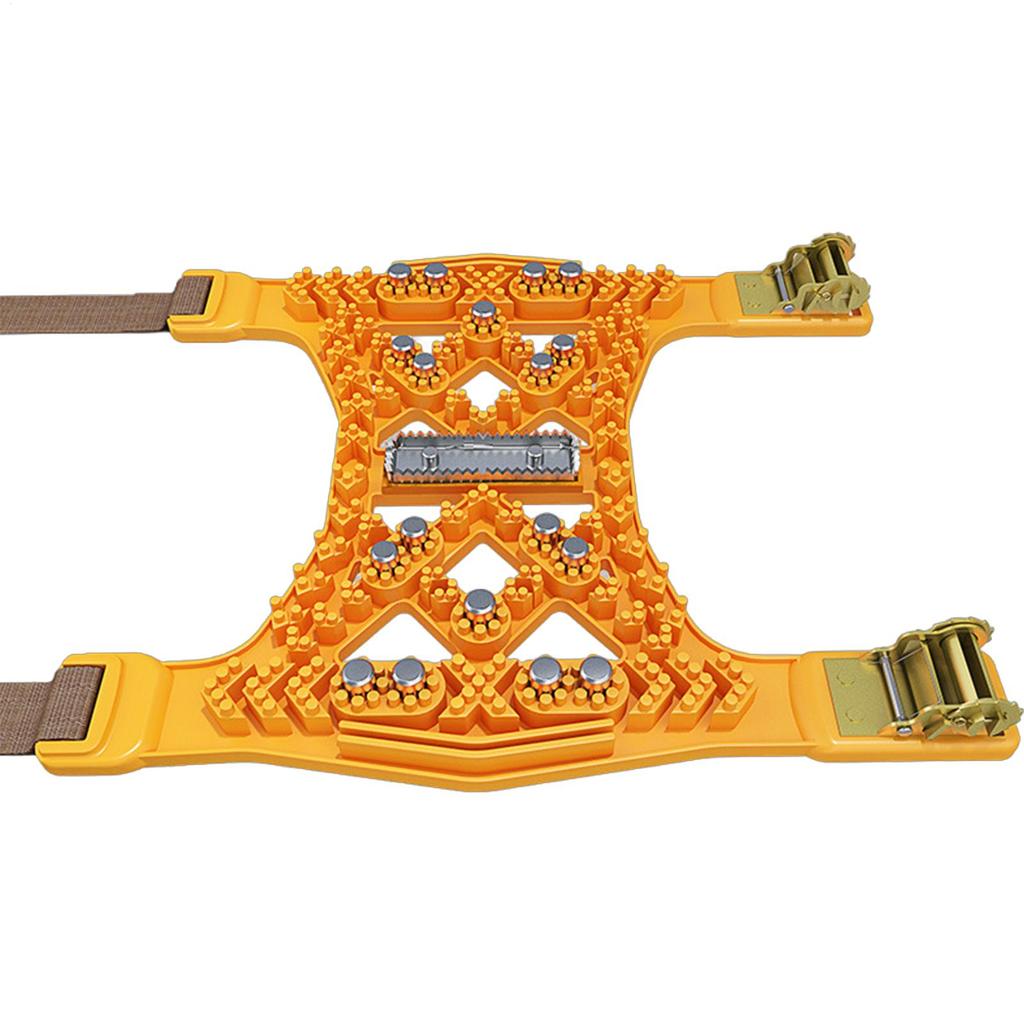 Car Snow Chains Anti Snow Auto Tire Chains Heavy Duty Traction Tire Chains Traction Mud Chains For Emergency Snow ICE Mud