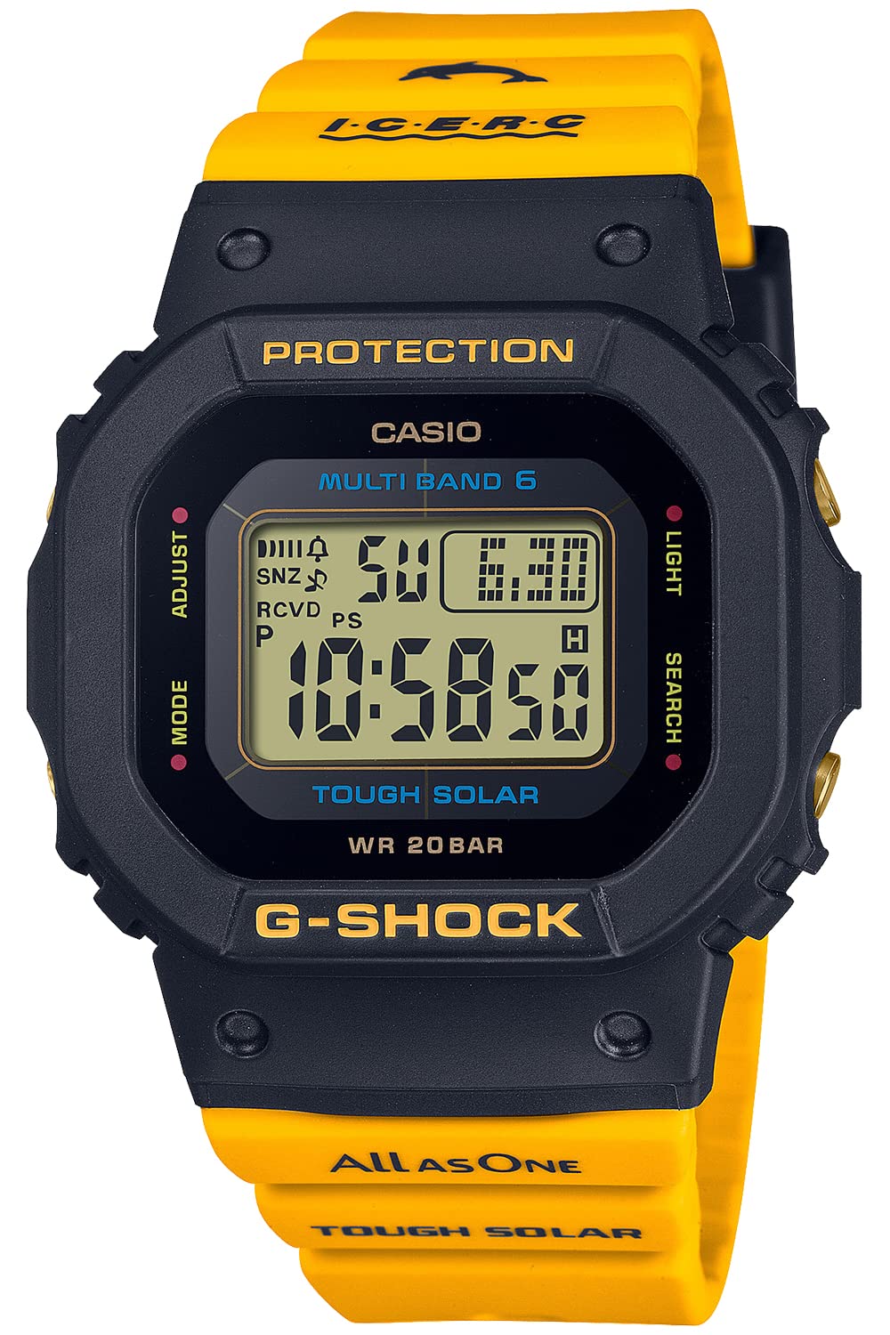 

Watch Love Sea and The Earth Eye Search Japan Collaboration Model Biomass Plastic Mid Size Model Yellow [Casio] G-Shock [] GMD-W5600K-9JR Women s жовтий