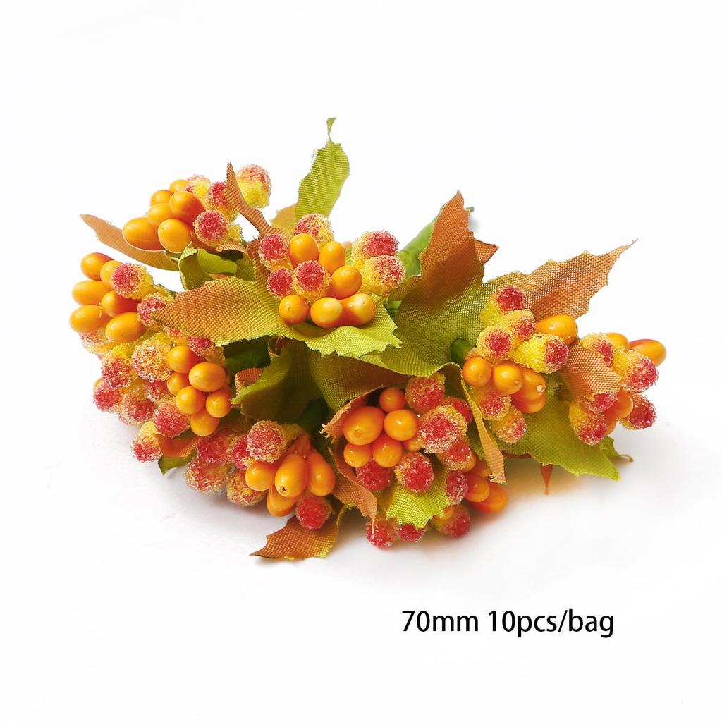 Chiffon Flower Stamens & Berry DIY Craft Accessories