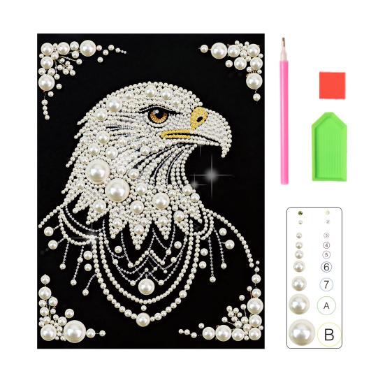 Faux Pearl Painting Kit 3D Pearl Painting Art Craft Animal Designs DIY Mosaic
