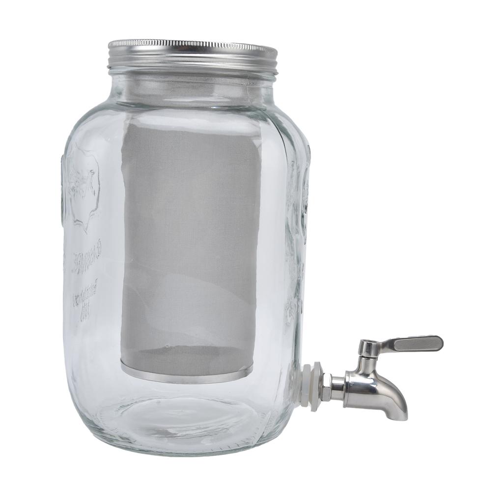4L Cold Brew Coffee Maker Household Coffee Dispenser Infuser for Home Restaurant Kitchen