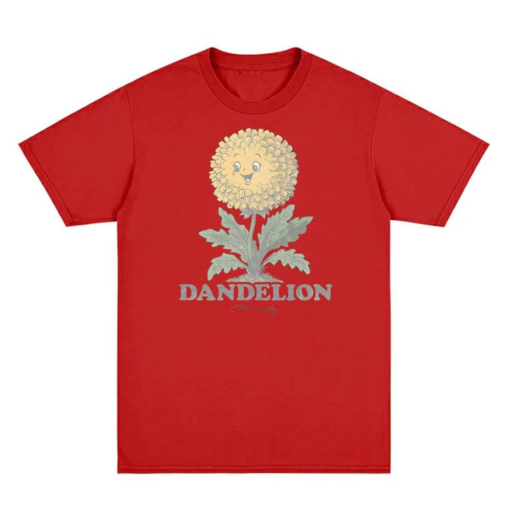 

Groovy Dandelion TEE Ella Langley Vintage Cotton Tee-shirt Unisex Round Neck High Quality Comfortable Tops 3XL
