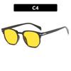 European and American men's sunglasses irregular personality retro sunglasses fashion ins street photography driving sunshade sunglasses