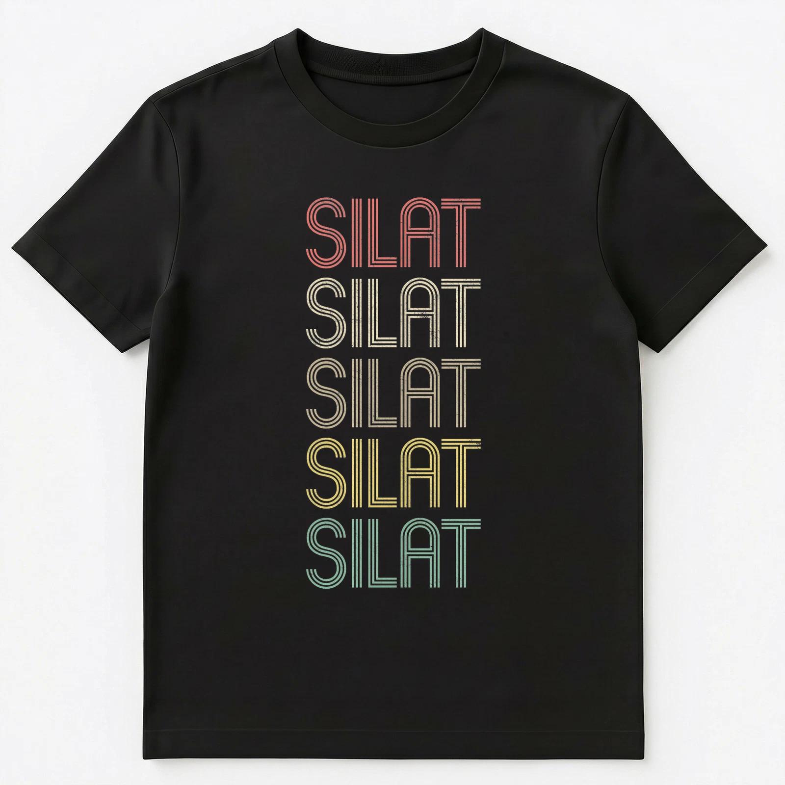 

Retro Style Silat Unisex T-Shirt L