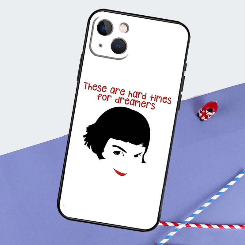 Amelie Movie Poster Phone Case For iPhone 16 Pro Max 11 13 14 15 Pro Max 12 Mini XR 16 15 Plus 16e Back Cover