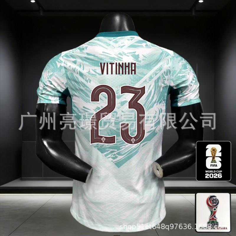 Portugal National Team 2026 World Cup Soccer Jersey CR7 Vinicius Style Men Women Short Sleeve Football Kit