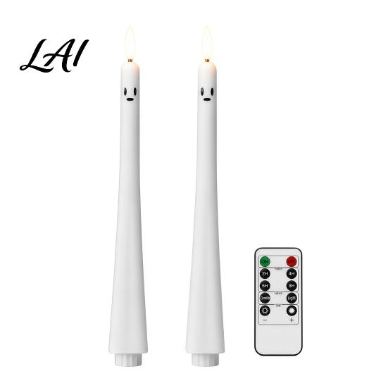 Modern Christmas Decorative Lamps Candle Light 3D Printed Santa Snowman Tree Light with Remote Unique Holiday Interior Lighting Control LED