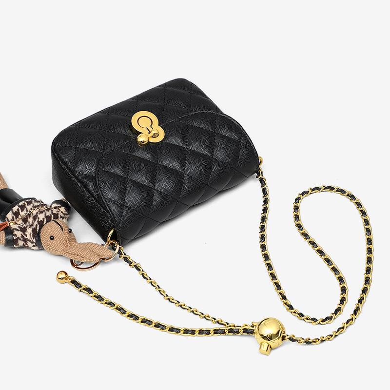 Women's Bag Chain Bag Crossbody Bag Spring Summer Light Luxury Leather Underarm Bag