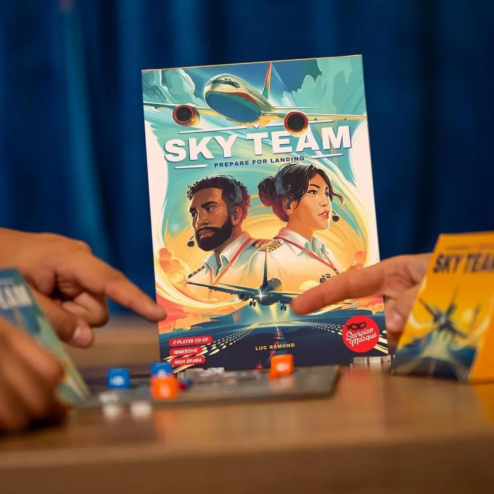 

Scorpion Masqué Sky Team | Кооперативная игра в кости | Возраст 14+ | 2 игрока | 20 минут