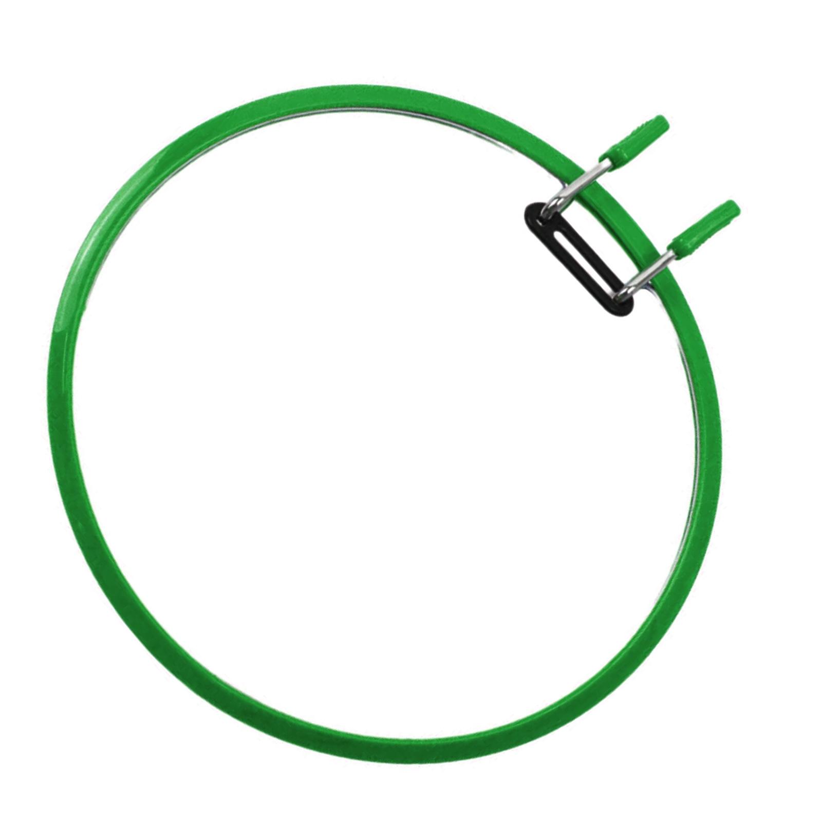 

Регулируемая рама для вышивания с пружинным зажимом для рукоделия, пяльцы для вышивания, рама для демонстрации вышивки зелёный