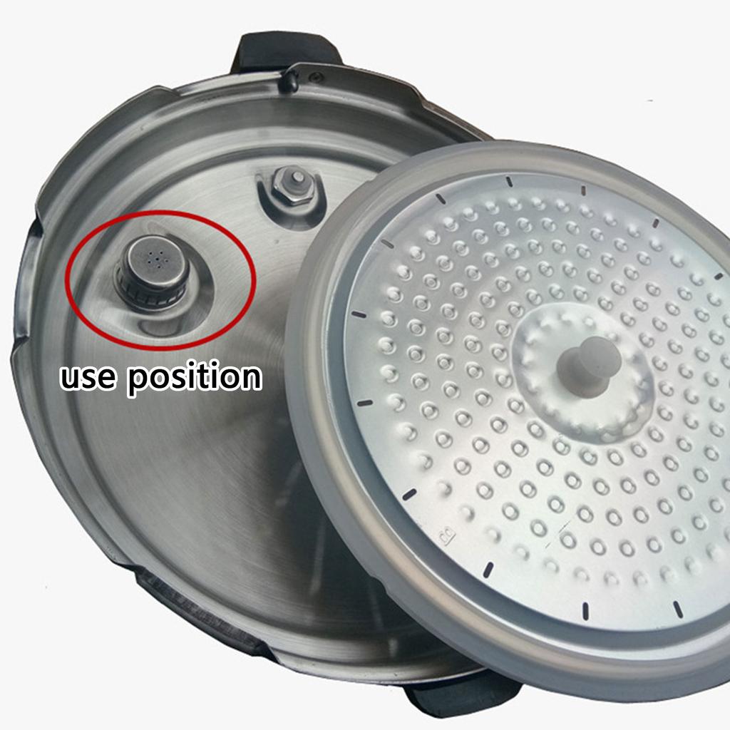 3 Set Universal Pressure Anti-Block Support Set Pressure Cooker Part Stainless Steel Texture for Pressure Cookers