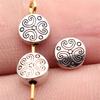 Geometric Small-Hole Spacer Beads Mini Antique Bronze Zinc Alloy Jewelry Making Fix Bead Position Style Bead Spacers