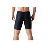 Li Ning Bequeme Lässige Buchstabenstreifen Bedruckte Markenlogo Sportshorts Herrenshorts Schwarz LSKV305-3