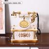 Creative Retro Wind-up Music Box for Home & Shop Decor, Photography Props