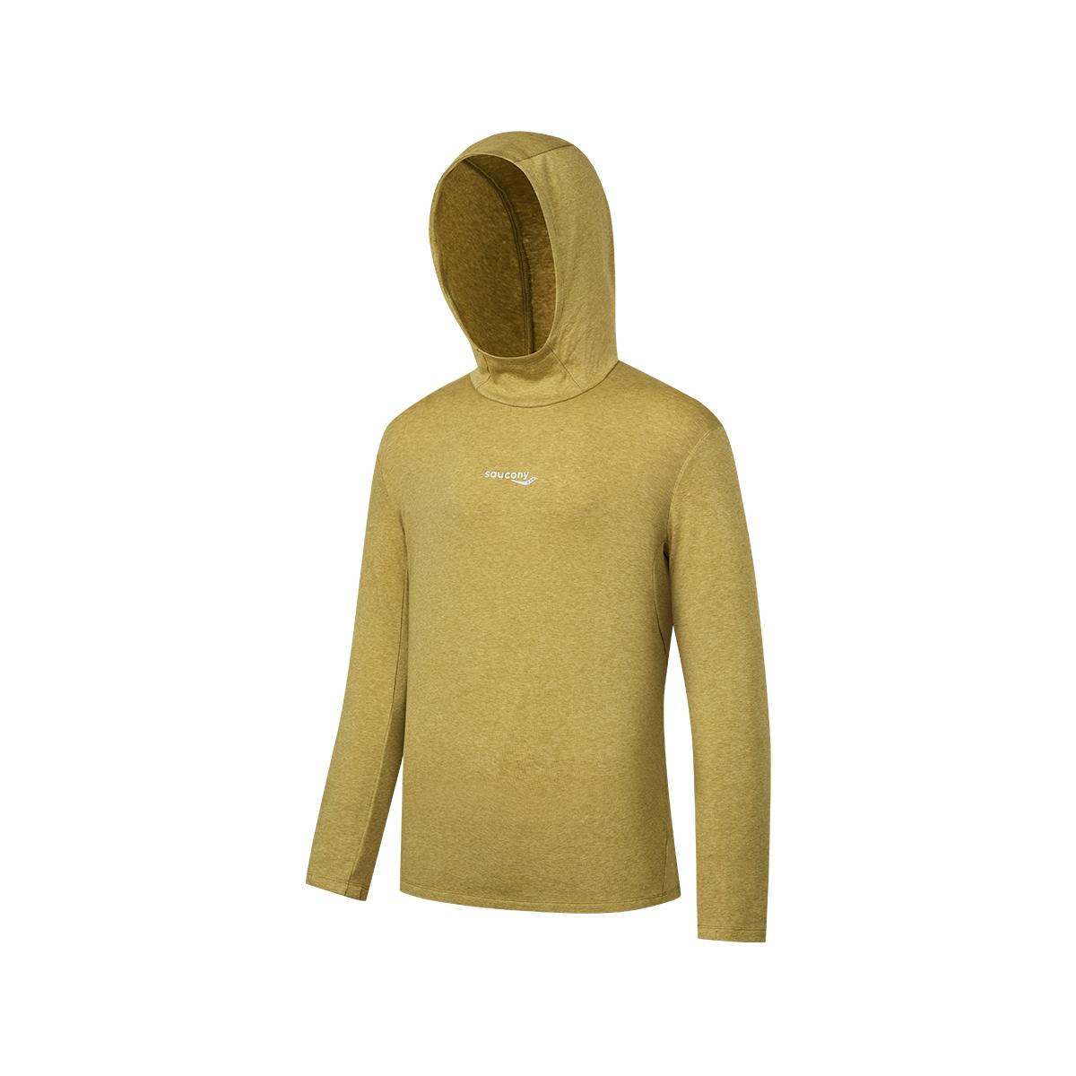 Saucony Sweatshirts Unisex Orange Yellow Hooded Moderate SA2250HD91T-OR004 XL