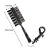 Short Handle Double-Sided Golf Ball & Club Cleaning Brush with Nylon and Steel Bristles