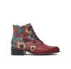 Red Ankle Boots Alice 20