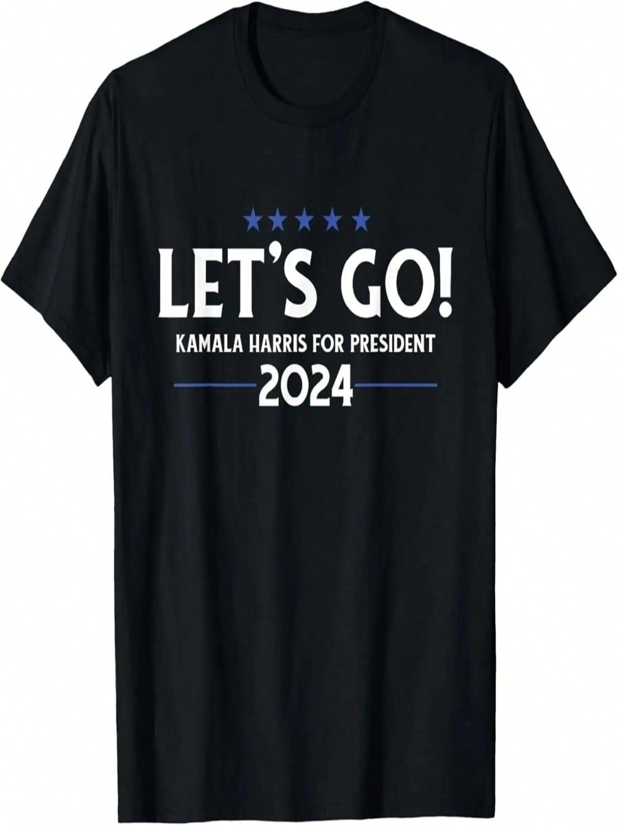 Let s Go 2024 Retro Vintage Groovy T-Shirt S разноцветный