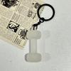 Mini Simulation Dumbbells Keyring Kettlebells Fitness Series Pendant  for Men Women