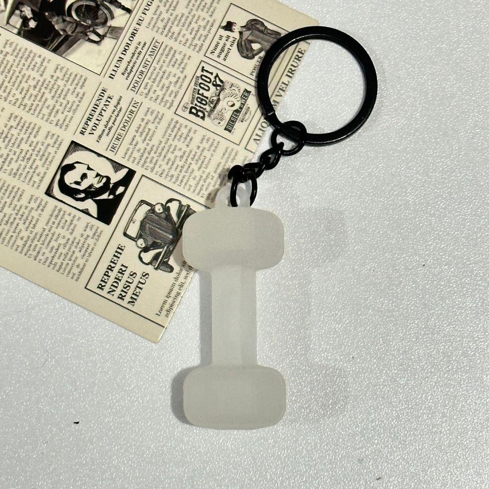Mini Simulation Dumbbells Keyring Kettlebells Fitness Series Pendant  for Men Women