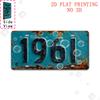D Flat D Flat Printing Decorative Sign Pc Retro  Aluminum Sign (cm X Cm) Bar Garage Cafe for Man Cave
